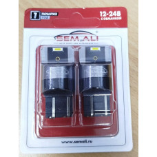 Лампа светодиодная Sem-Ali 7443 10W  Canbus Белый (Гарантийный срок 12 месяцев)