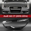 Стекло фары Audi A6 C7 (2011-2014) дорестайлинг левое