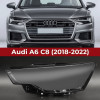 Стекло фары Audi A6 C8 (2018-2022)  Левое