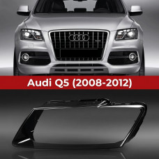 Стекло фары Audi Q5 8R (2008-2012) дорест Левое