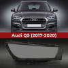 Стекло фары Audi Q5 2 FY (2017-2020) дорестайлинг правое
