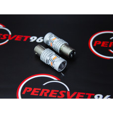 Лампа светодиодная габаритная 1157-3020-14SMD без полярности Красный