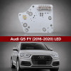 Плата ДХО AUDI Q5 FY 2016-2020 LED Левая фара (горизонтальная ресница)