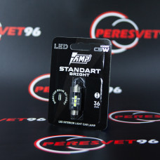 Лампа светодиодная AMP StandartBright C5W(36mm)